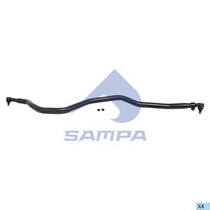 Изображение 1, 097.963-01 Тяга рулевая VOLVO FH12 продольная SAMPA