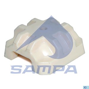 Изображение 1, 015.144 Ремкомплект седельного устройства GF SK-V36.14.5 (вкладыш опоры) SAMPA