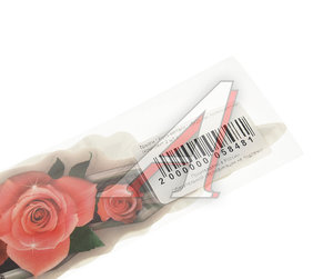 Изображение 3, 058481 Наклейка виниловая вырезанная "Брызги" Роза-металл" 5х25см (2шт.) полноцветная AUTOSTICKERS