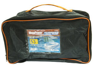 Изображение 2, M-78653 Трос буксировочный 53т 6м-150мм ленточный (петля-петля) в сумке MEGAPOWER