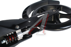 Изображение 3, BQ-501 BLACK Самокат 2-х колесный (колесо 200мм) до 100кг алюминий черный