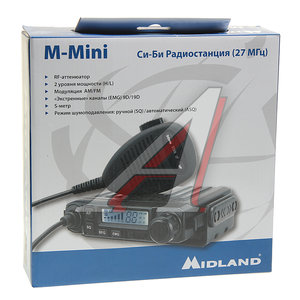 Изображение 4, M-Mini Радиостанция автомобильная MIDLAND