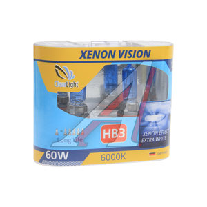 Изображение 1, ML9005XV Лампа 12V HB3 55W бокс (2шт.) Xenon Vision CLEARLIGHT