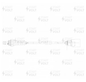 Изображение 2, VS-OS1827 Датчик кислорода AUDI A3 STARTVOLT