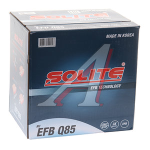 Изображение 3, 6СТ70(0) Q85L Аккумулятор SOLITE EFB Asia 70А/ч обратная полярность