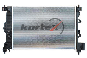Изображение 1, KRD1008 Радиатор CHEVROLET Aveo (T300) (11-) (МКПП) охлаждения двигателя KORTEX