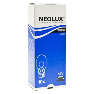 Изображение 3, N921 Лампа 12V W16W W2.1x9.5d Standard NEOLUX