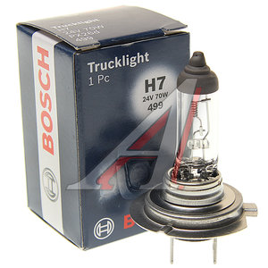 Изображение 2, 1987302471 Лампа 24V H7 70W PX26d Trucklight BOSCH