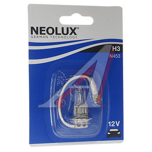 Изображение 1, N453-01B Лампа 12V H3 55W PK22s 3200K 1450лм блистер (1шт.) Standard NEOLUX