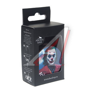 Изображение 2, 4678597208497 (jokercolorset) Подвеска ароматная "Джокер" в крафтовой упаковке цветная AROMA BAR