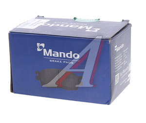 Изображение 3, MBF015472 Колодки тормозные PEUGEOT Expert (95-06) CITROEN Jumpy (95-) передние (4шт.) MANDO