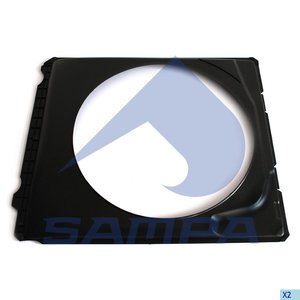 Изображение 2, 044.261 Диффузор SCANIA вентилятора охлаждения SAMPA