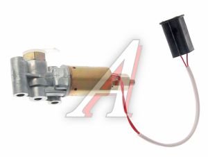 Изображение 1, КЭМ 32-23 Клапан электромагнитный ЯМЗ привода вентилятора 24V (с ручным дублером,  с прокладкой) РОДИНА