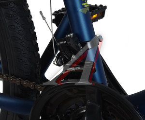 Изображение 7, T19B104-650 B Велосипед 27.5" 21-ск. двухподвесный дисковые тормоза (AL-рама) синий Clark HILAND
