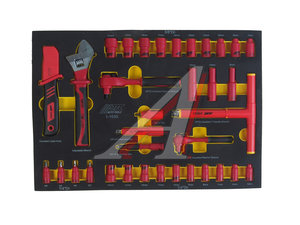Изображение 5, JTC-I4100S Набор инструментов 100 предметов изолированных (4 мягких ложемента) JTC