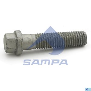 Изображение 2, 044.145 Болт SCANIA вала карданного (M12х50/10.9) SAMPA