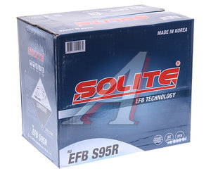 Изображение 3, 6СТ80(1) S95R Аккумулятор SOLITE EFB Asia 80А/ч