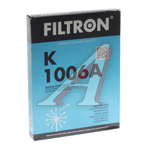 Изображение 3, K1006A Фильтр воздушный салона VAG угольный FILTRON