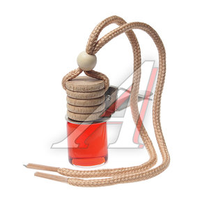 Изображение 1, WAK-1 Ароматизатор подвесной жидкостный (lollipop) с деревянной крышкой Wooden Aroma FOUETTE
