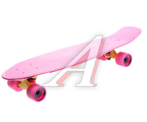 Изображение 1, NN004177 Скейтборд 27" (пенниборд) пластиковый розовый TECH TEAM