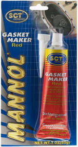 Изображение 1, 2409 Герметик прокладка красный термостойкий 85мл -50С/+300С 85г Gasket Maker MANNOL