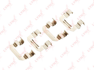 Изображение 3, BC8383 Пластина OPEL Antara (07-) колодок тормозных задних (комплект) LYNX
