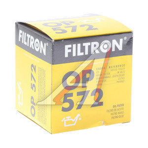 Изображение 3, OP572 Фильтр масляный TOYOTA Corolla (09-) (1.4/1.6) FILTRON