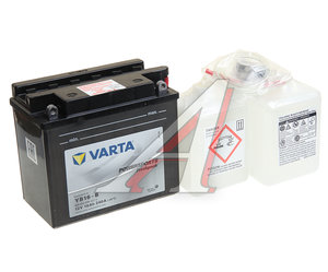 Изображение 1, 6СТ19 YB16-B Аккумулятор VARTA MOTO FP + электролит 19А/ч